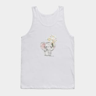 Bouquet Elephant Tank Top